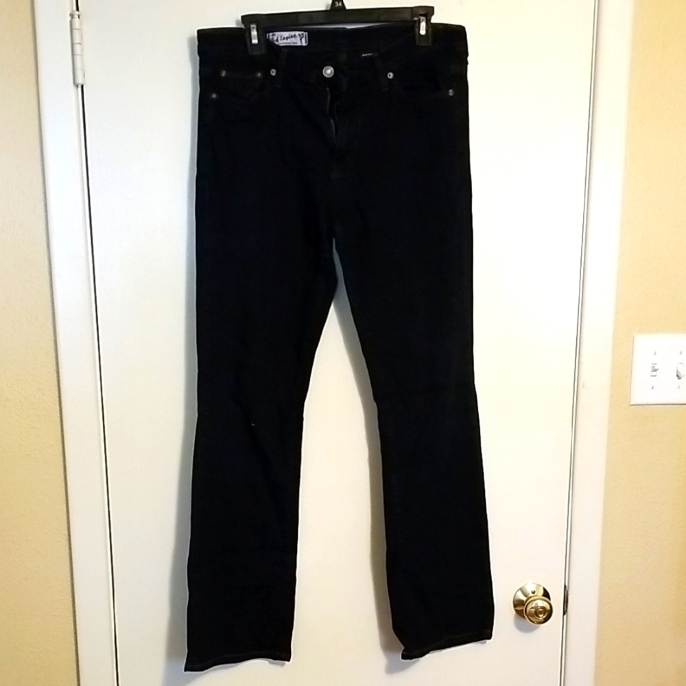Red Engine Dark Blue Denim Boot Cut Jeans